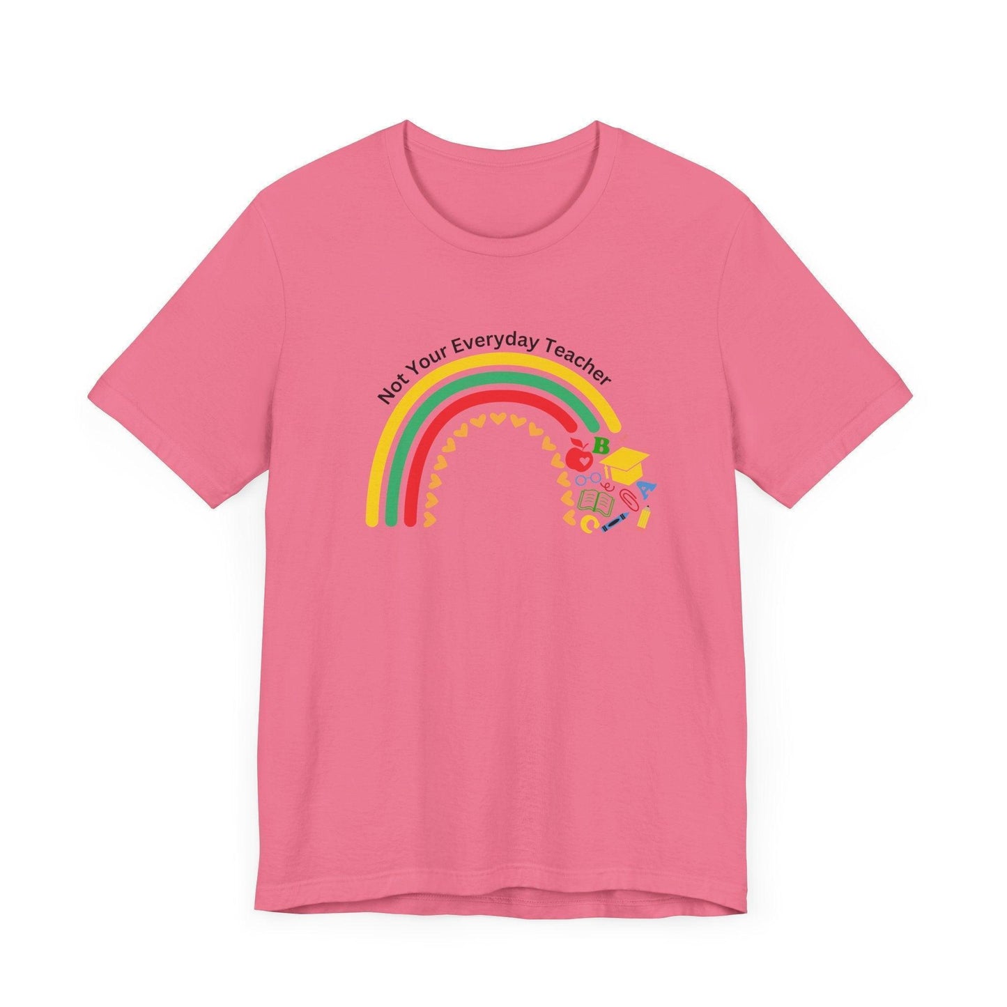🌈 Not Your Everyday Teacher ❤️ Unisex Jersey Tee ✨ - Whippie's