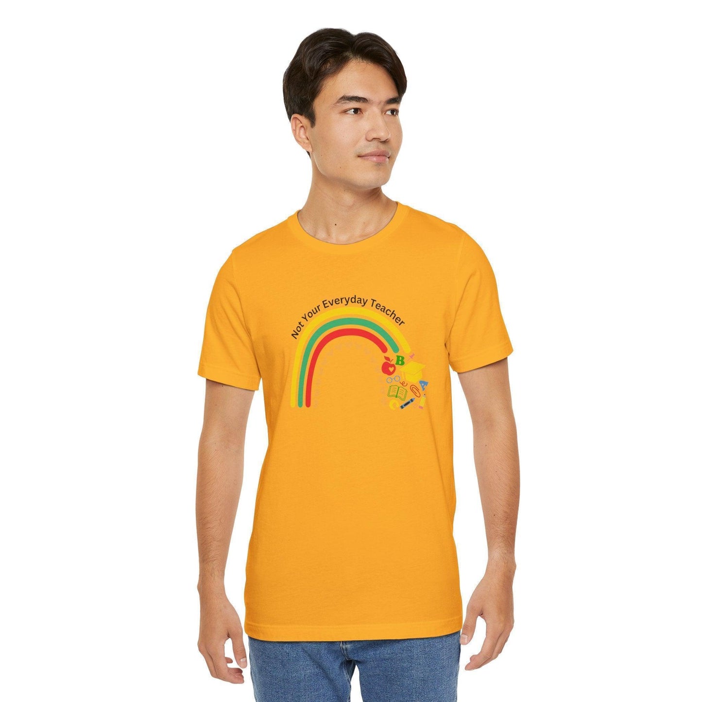 🌈 Not Your Everyday Teacher ❤️ Unisex Jersey Tee ✨ - Whippie's