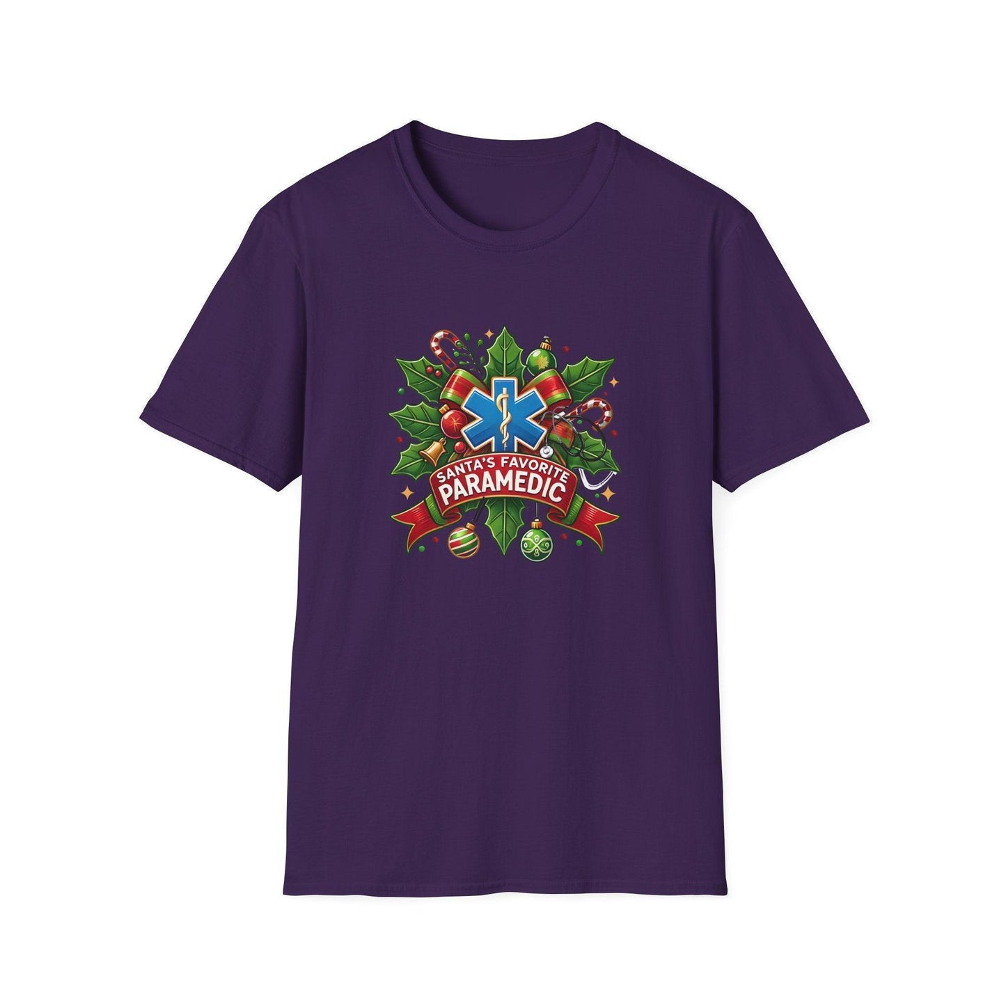 Santa's Favorite Paramedic Unisex Tee 🚑🎅 - Whippie's