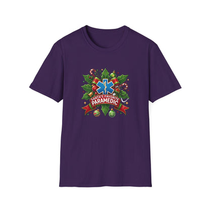 Santa's Favorite Paramedic Unisex Tee 🚑🎅 - Whippie's