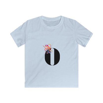 Alphabet Adventures: Letter O - Octopus Youth T-Shirt - Whippie's
