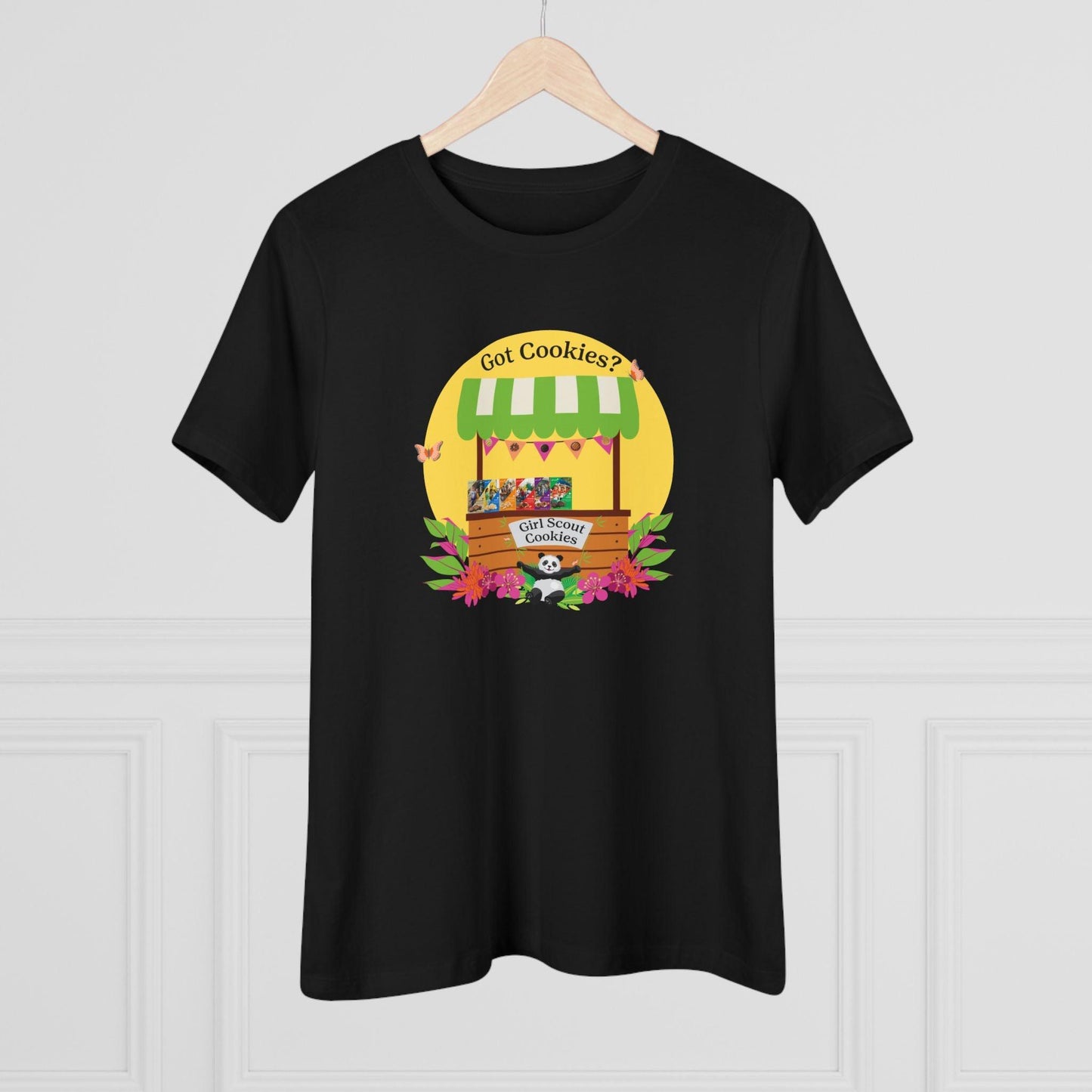 Got Cookies? Women's Tee - Support Your Local Girl Scout! 🍪🐼 - Whippie's
