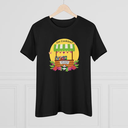 Got Cookies? Women's Tee - Support Your Local Girl Scout! 🍪🐼 - Whippie's