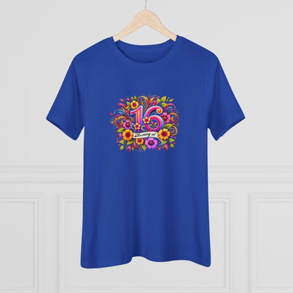 Blooming at 16 - A Beautiful Blossom 🌺 - Women's Softstyle Tee - Whippie's