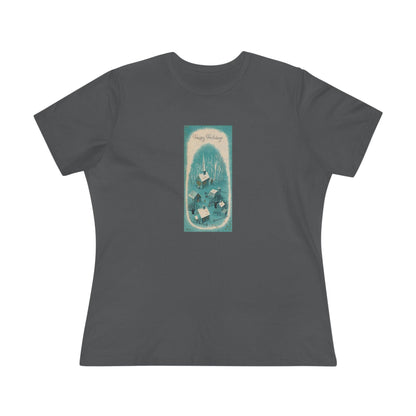 Happy Holidays - Vintage Village - Women's Tee - Whippie's