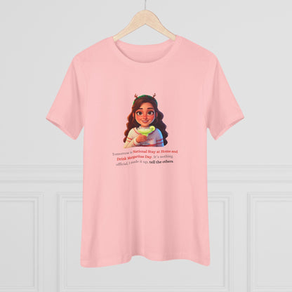 Margarita Day, It's Official (Because I Said So!) - Christmas Cheer 🍹 - Women's Cotton Tee 🍹 - Whippie's