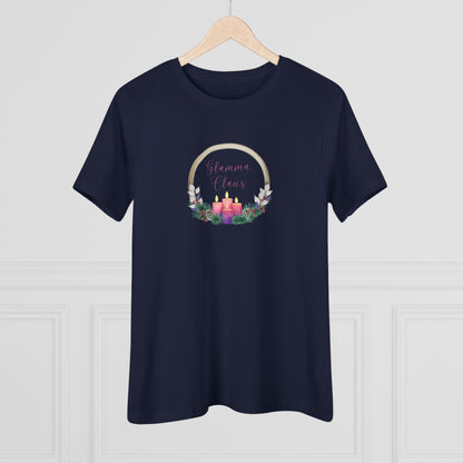 Glamma Claus - Christmas Cheer! 🤶🎄 - Women's Softstyle Tee - Whippie's