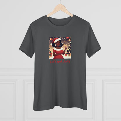 Let's Get Jolly - Women's Softstyle Tee - Whippie's