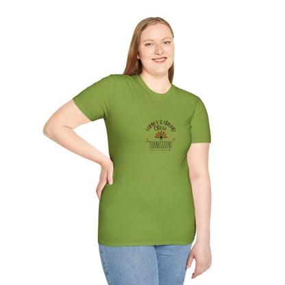 Thanksgiving Family & Friends Crew - Gobble 'Til You Wobble with Your Favorite Crew! 🦃🍁 Unisex T-Shirt - Whippie's