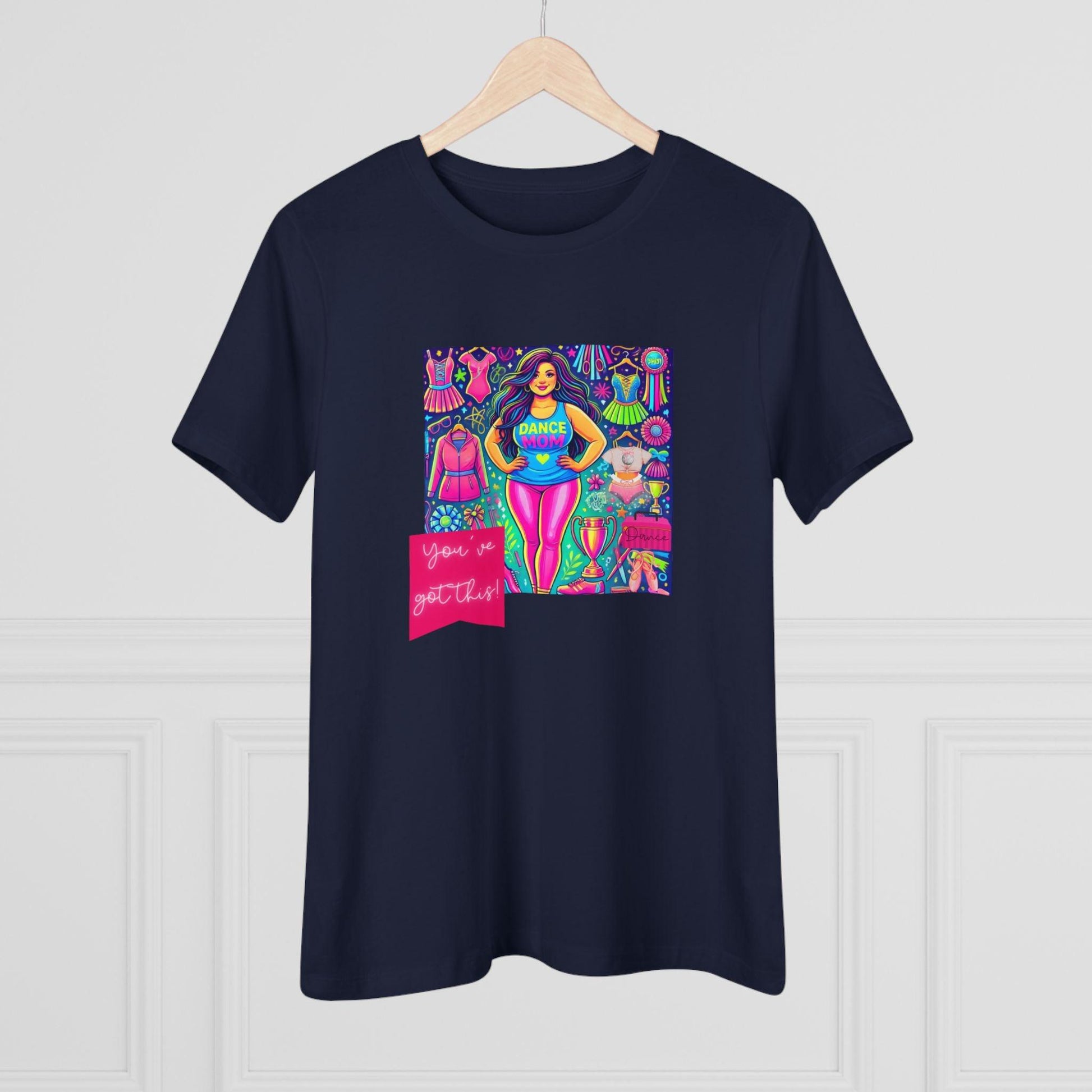 You've Got This! Dance Mom (Curvy Mom) - A Spark ling Performance ⭐️- Women's Softstyle Tee - Whippie's