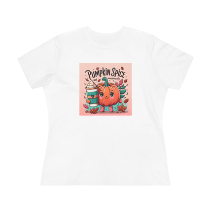 Cute Pumpkin Tee: Pumpkin Spice and Everything Nice