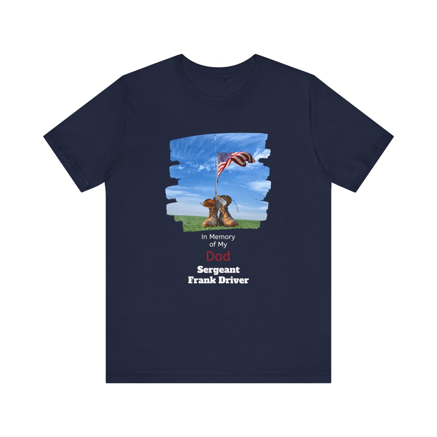 Memorial Day Military Boots Unisex Tee - Personalizable - Whippie's
