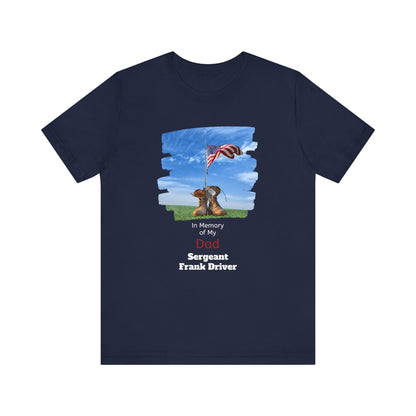 Memorial Day Military Boots Unisex Tee - Personalizable - Whippie's