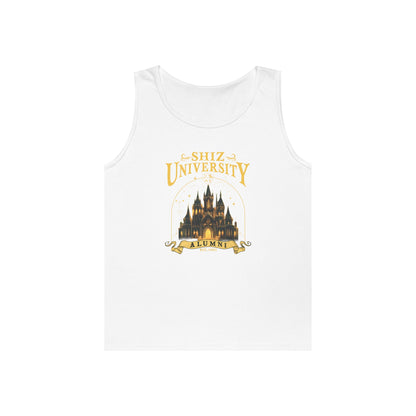 Shiz University Alumni Tank Top | Unisex Heavy Cotton | Graduation Gift, College Apparel, Summer Wear, Casual Outfit, School Spirit - Whippie's