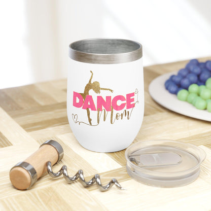 Dance Mom 12oz Wine Tumbler - 💖 Sip in Style, Dance Mom! 💖 - Whippie's