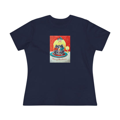 Merry Christmas Kittens - Women's Tee - Whippie's