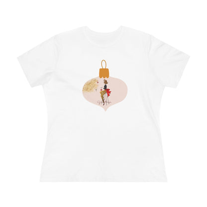 Retro Tree Decorating - Women's Tee - Whippie's