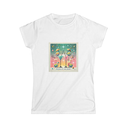 Friends: Sip and Share - Women's Softstyle Tee - Whippie's