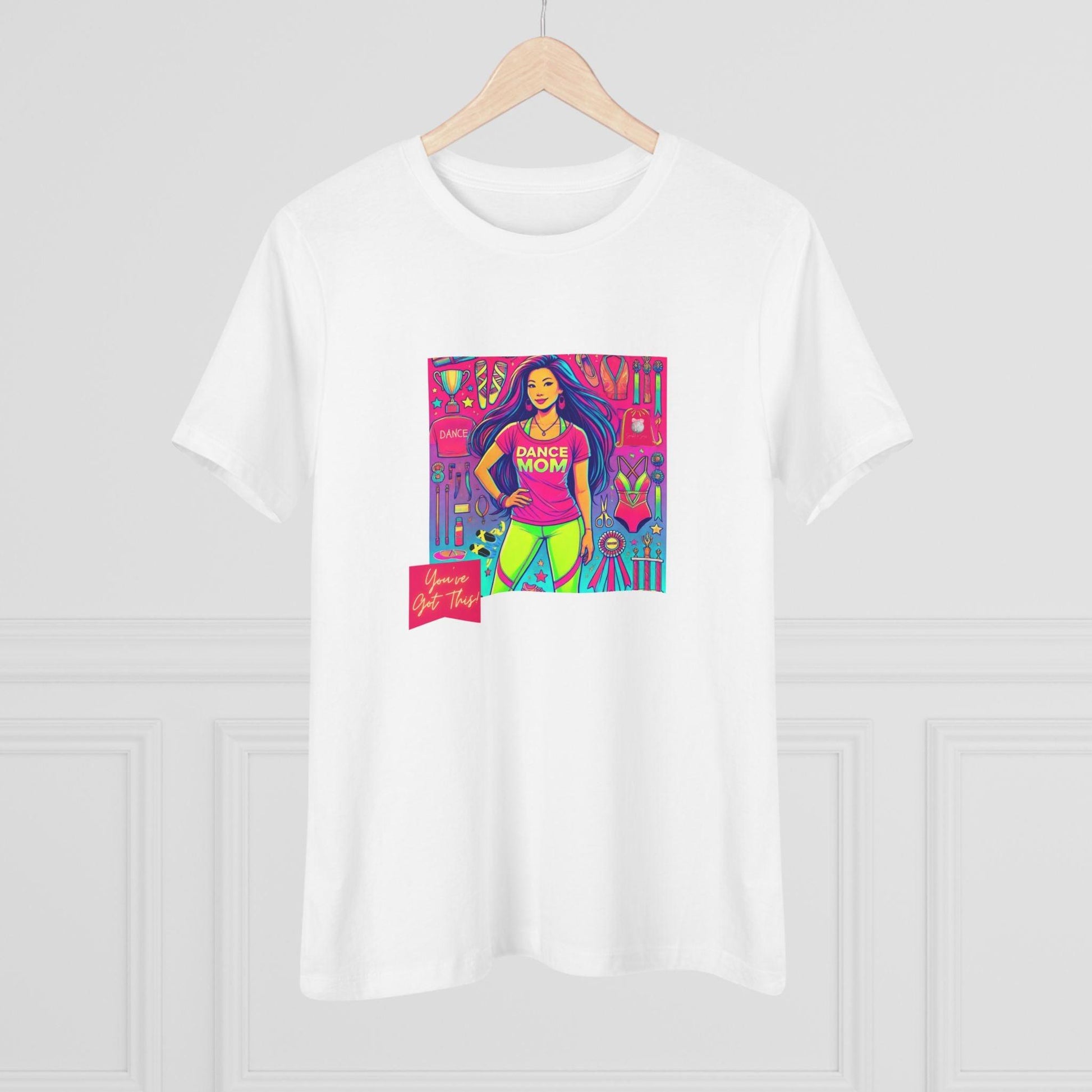 Dance Mom Magic (Asian Mom) - A Colorful Celebration 🌈 - Women's Softstyle Tee - Whippie's