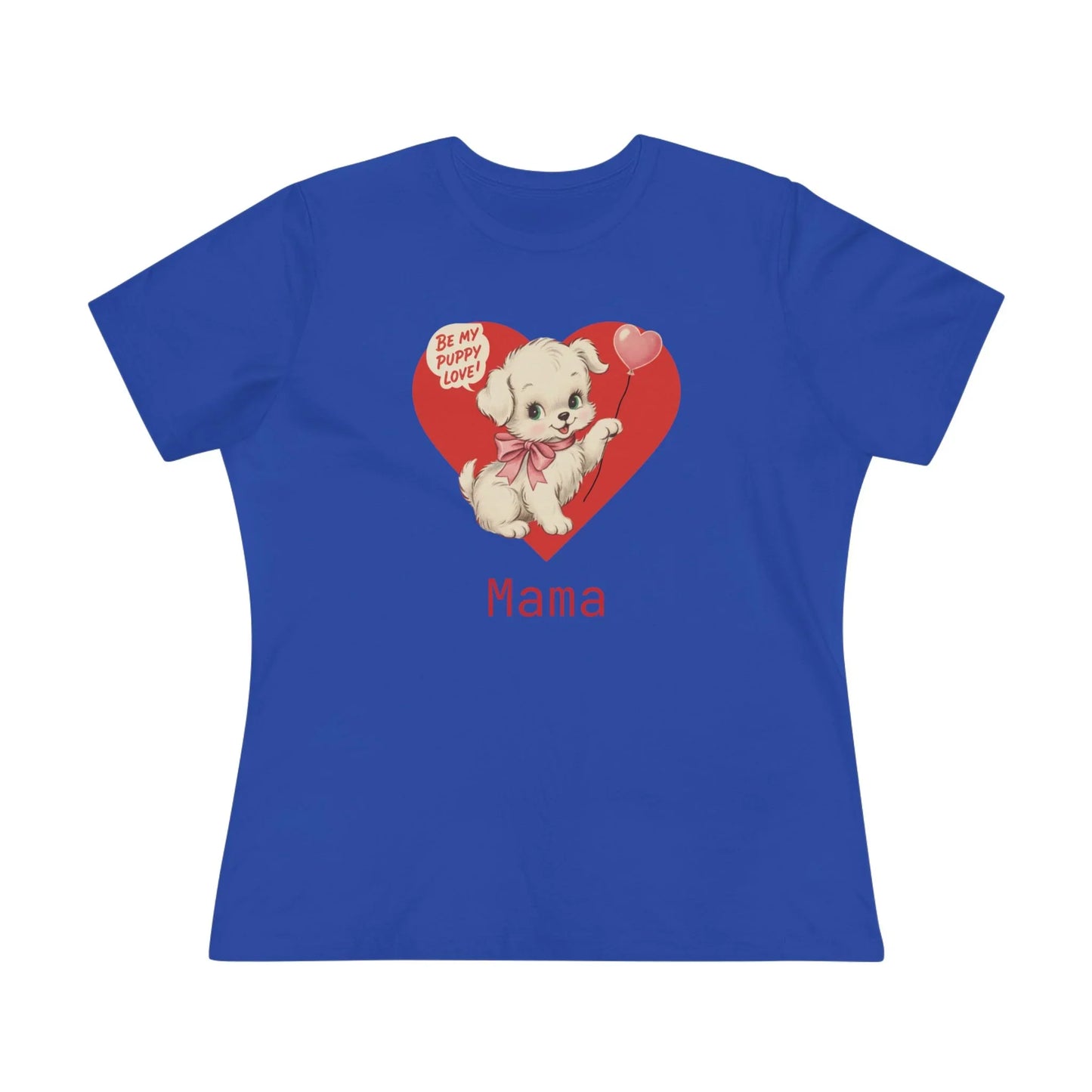 Matching Valentine Tee | Mama Puppy Love - Personalizable
