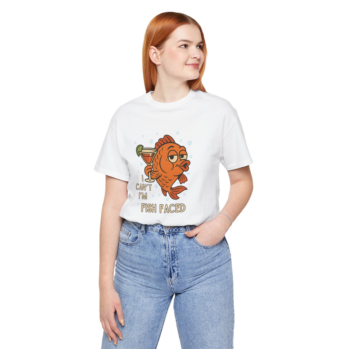 I Can't, I'm Fish Faced! Unisex Tee