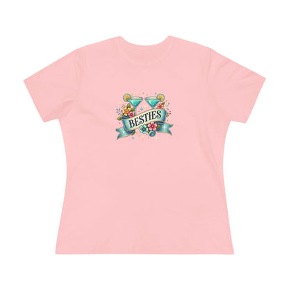 Besties - Two Cocktails - Women's Softstyle Tee - Whippie's
