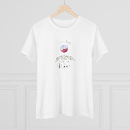 🍷💌 Dear Santa, Just Bring Wine 🎅🎄 - Women's Softstyle Tee - Whippie's