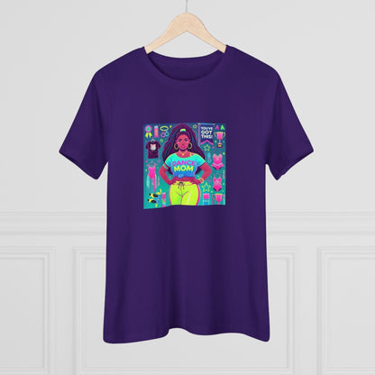 Dance Mom: You've Got This - Darker Skin Tone Mom - Curvy - Women's Softstyle Tee - Whippie's