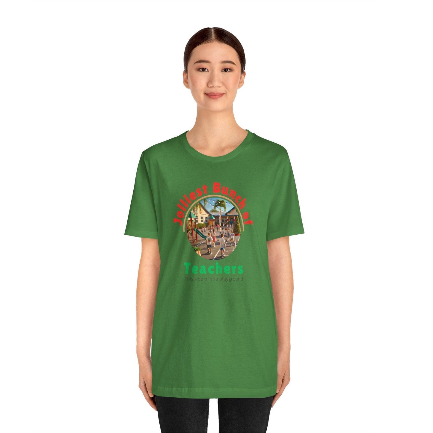🌴 Jolly Bunch of Teachers ☀️ Unisex Jersey Tee 🧑‍🏫 - Tropical Winter - Whippie's