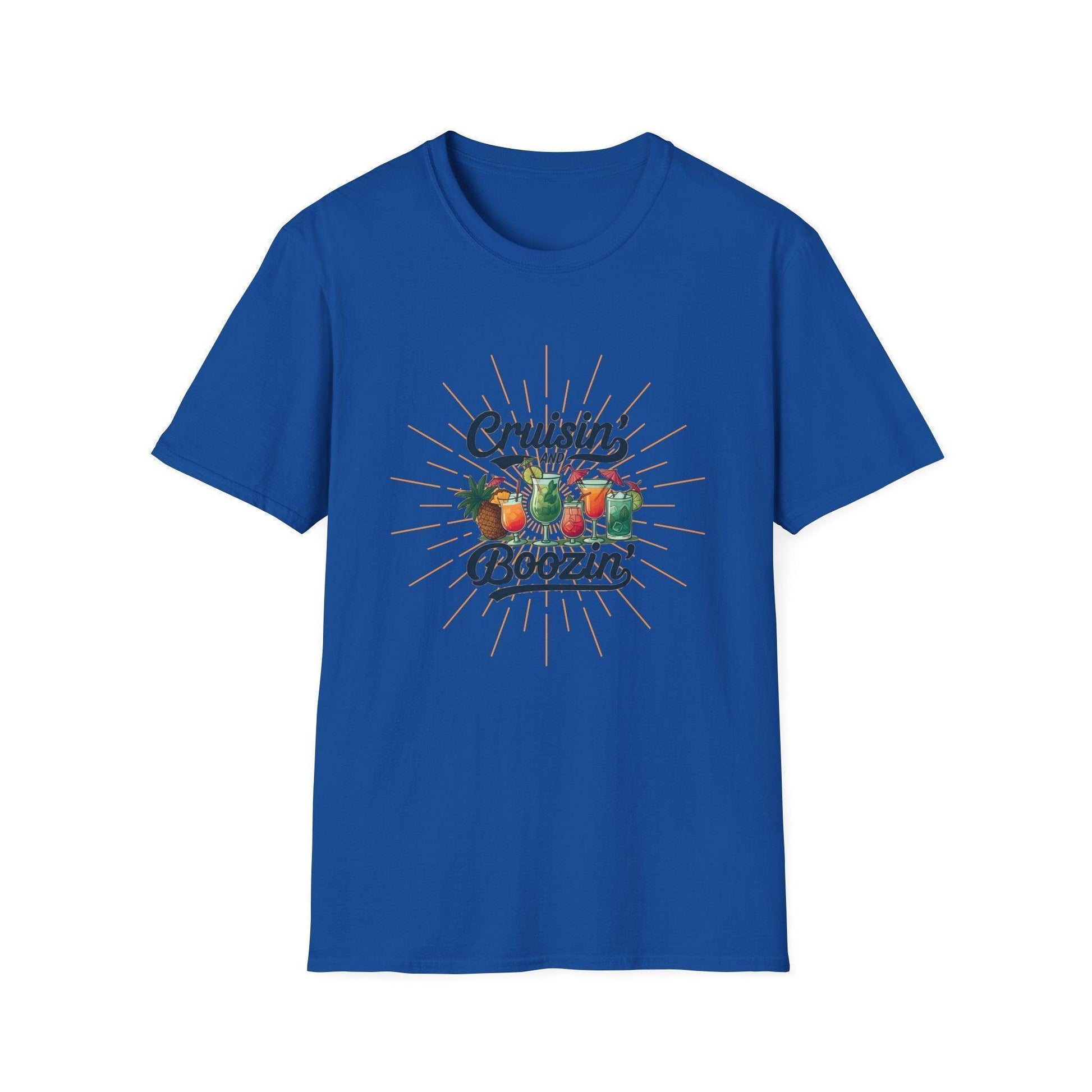 Cruisin' and Boozin Unisex Tee 🛳️🍹 - Whippie's