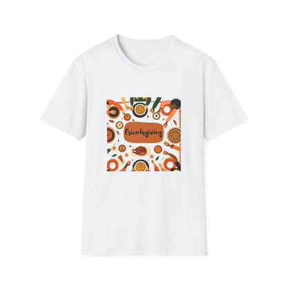 Friendsgiving Feast - Gather 'Round the Table 🍂🦃 - Unisex T-Shirt - Whippie's