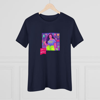Dance Mom: You've Got This - Asian Mom (Curvy) - Women's Softstyle Tee Celebrate Your Inner Dance Mom! - Whippie's