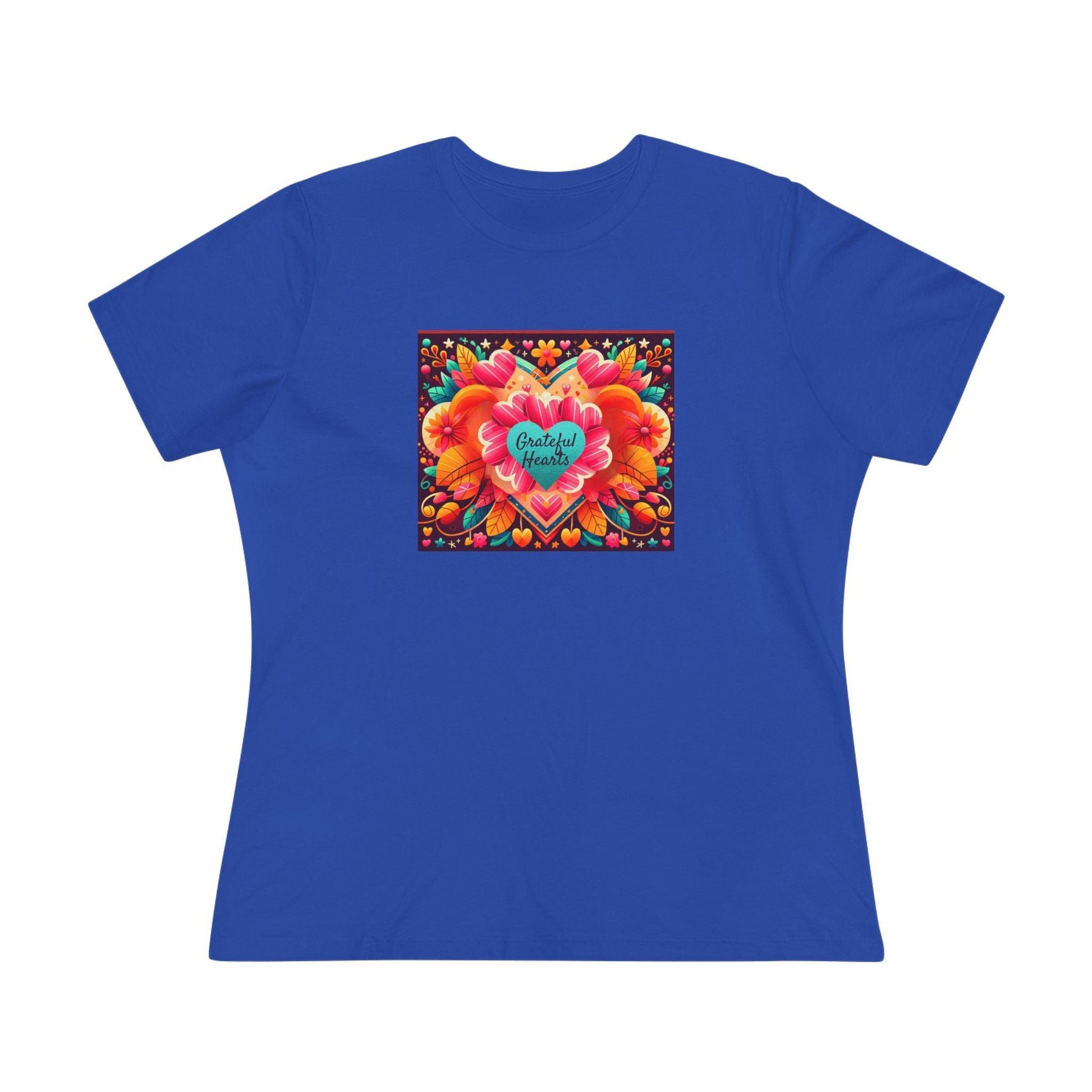 Grateful Hearts - A Celebration of Love and Gratitude 🧡💛❤️ - Women's Softstyle Tee - Whippie's