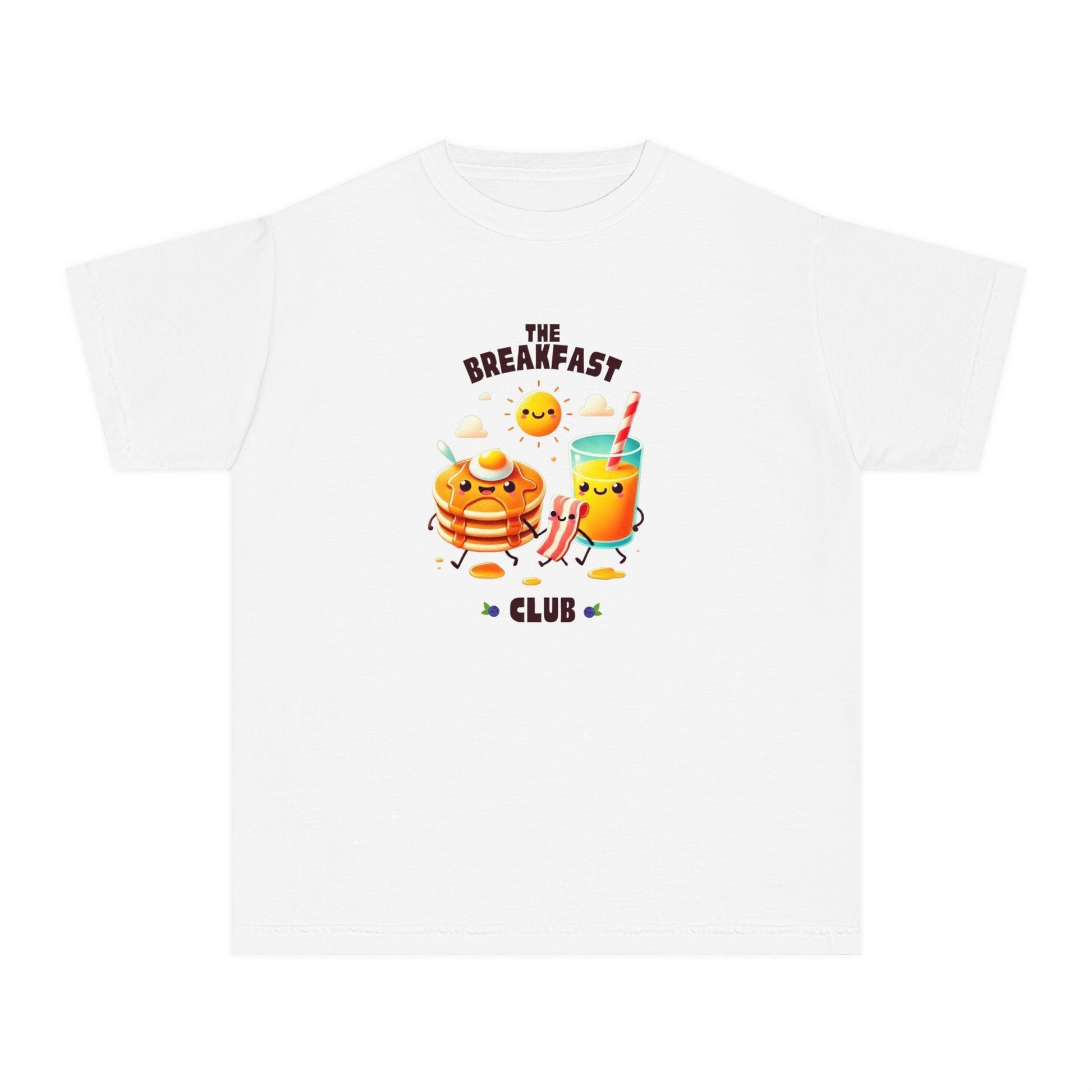 🥞 Breakfast Club 🍳 Youth Midweight Tee ☀️ Rise and shine, breakfast time! - Whippie's