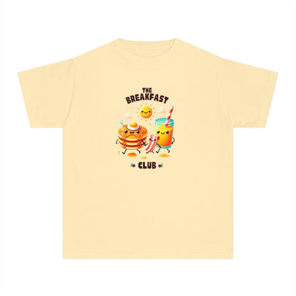 🥞 Breakfast Club 🍳 Youth Midweight Tee ☀️ Rise and shine, breakfast time! - Whippie's