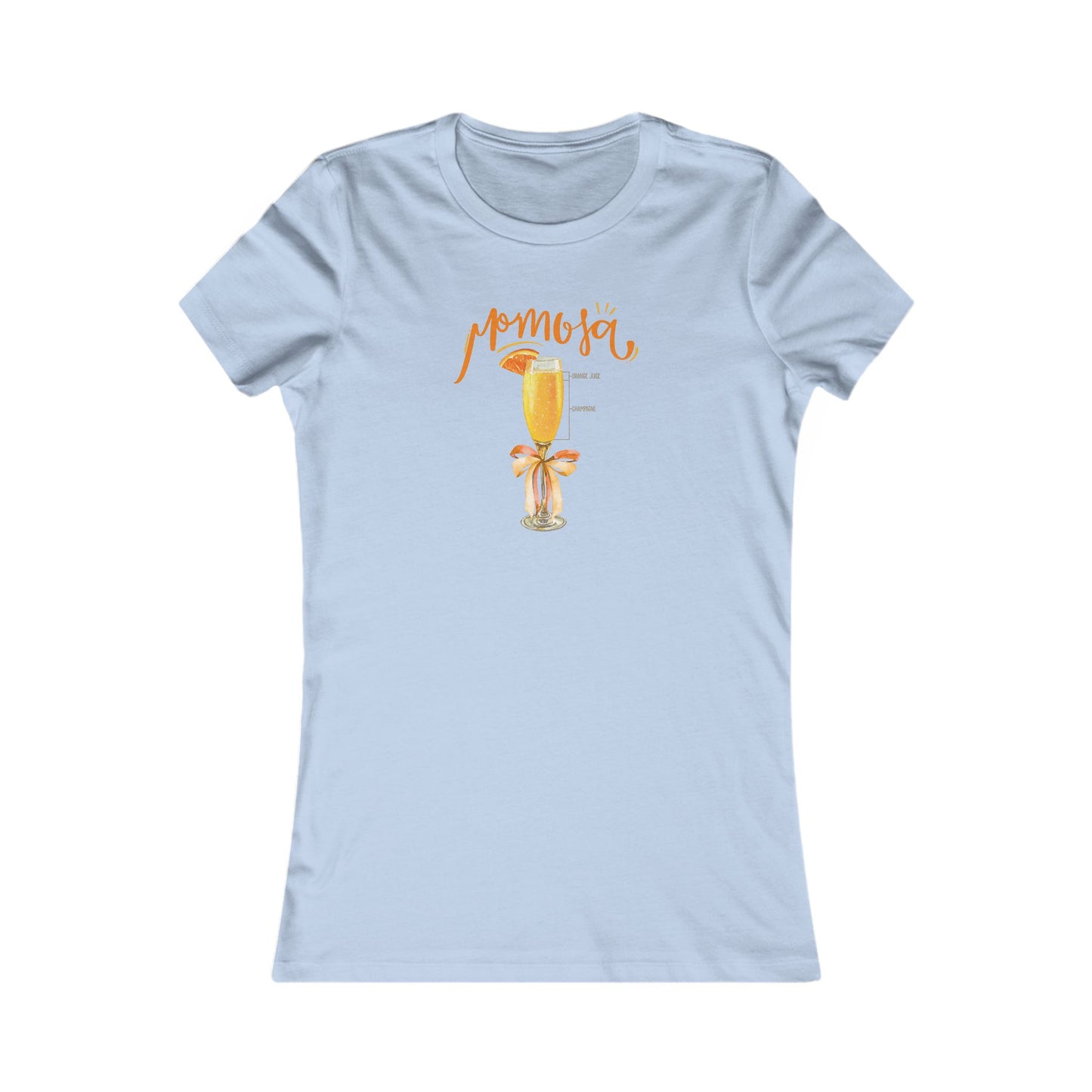MOMosa: Orange Juice & Champagne Women's Tee - Whippie's