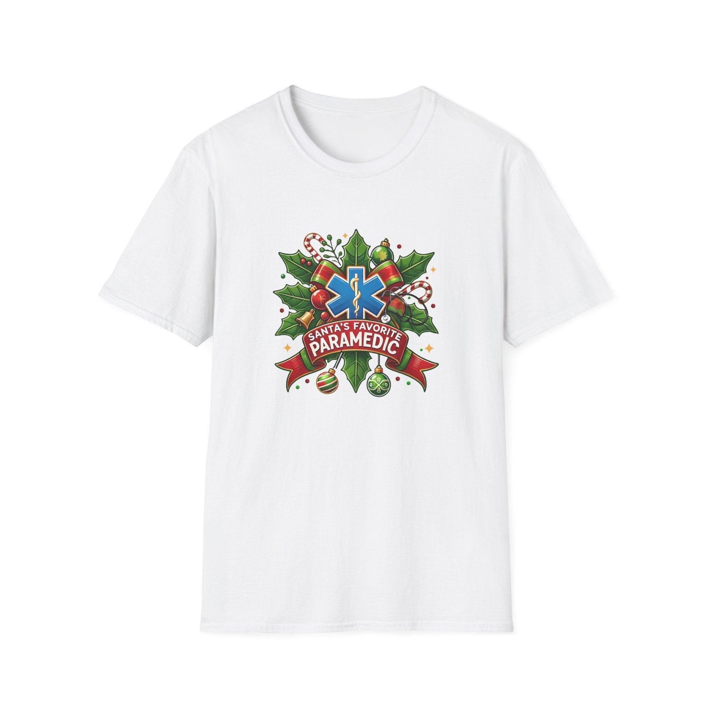 Santa's Favorite Paramedic Unisex Tee 🚑🎅 - Whippie's