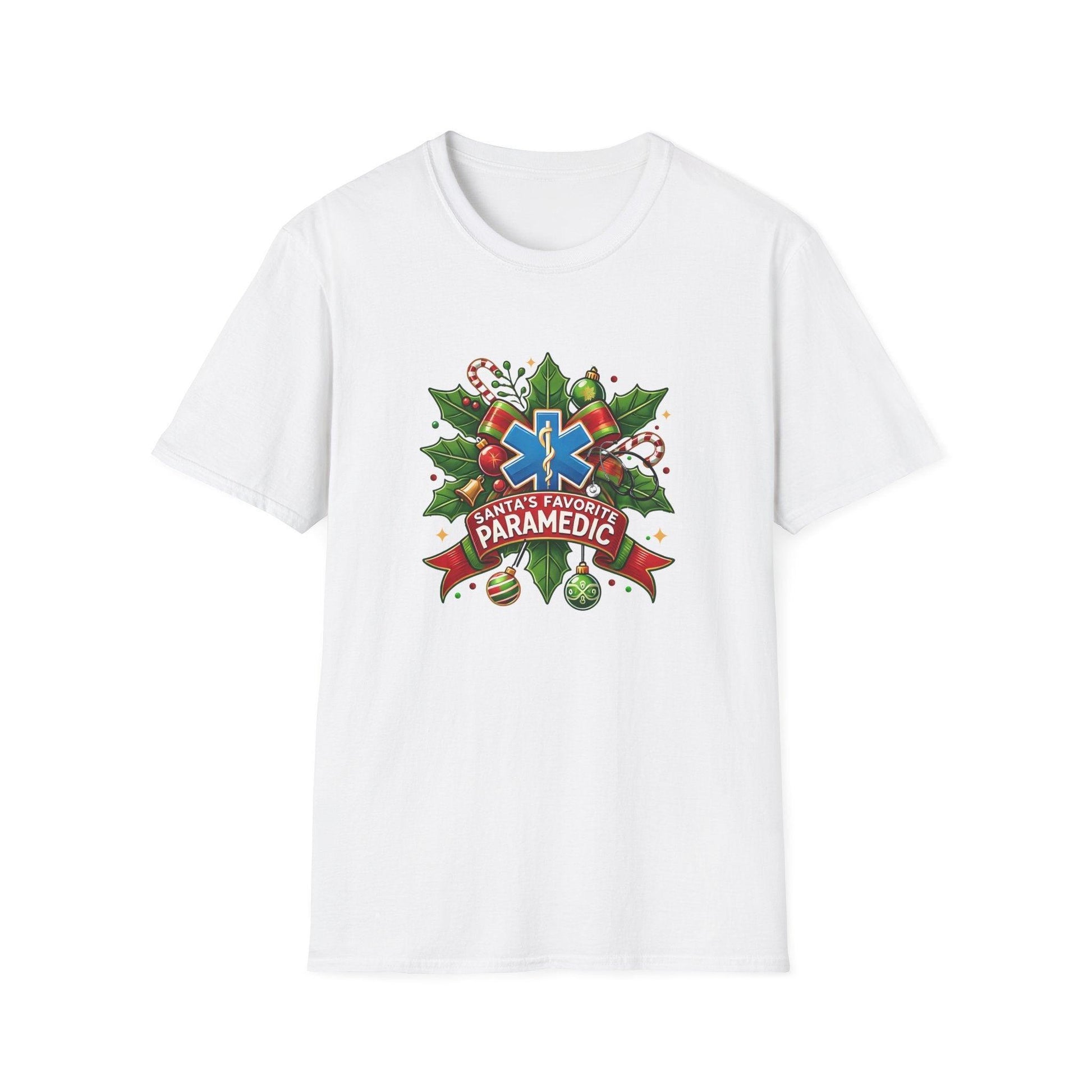 Santa's Favorite Paramedic Unisex Tee 🚑🎅 - Whippie's