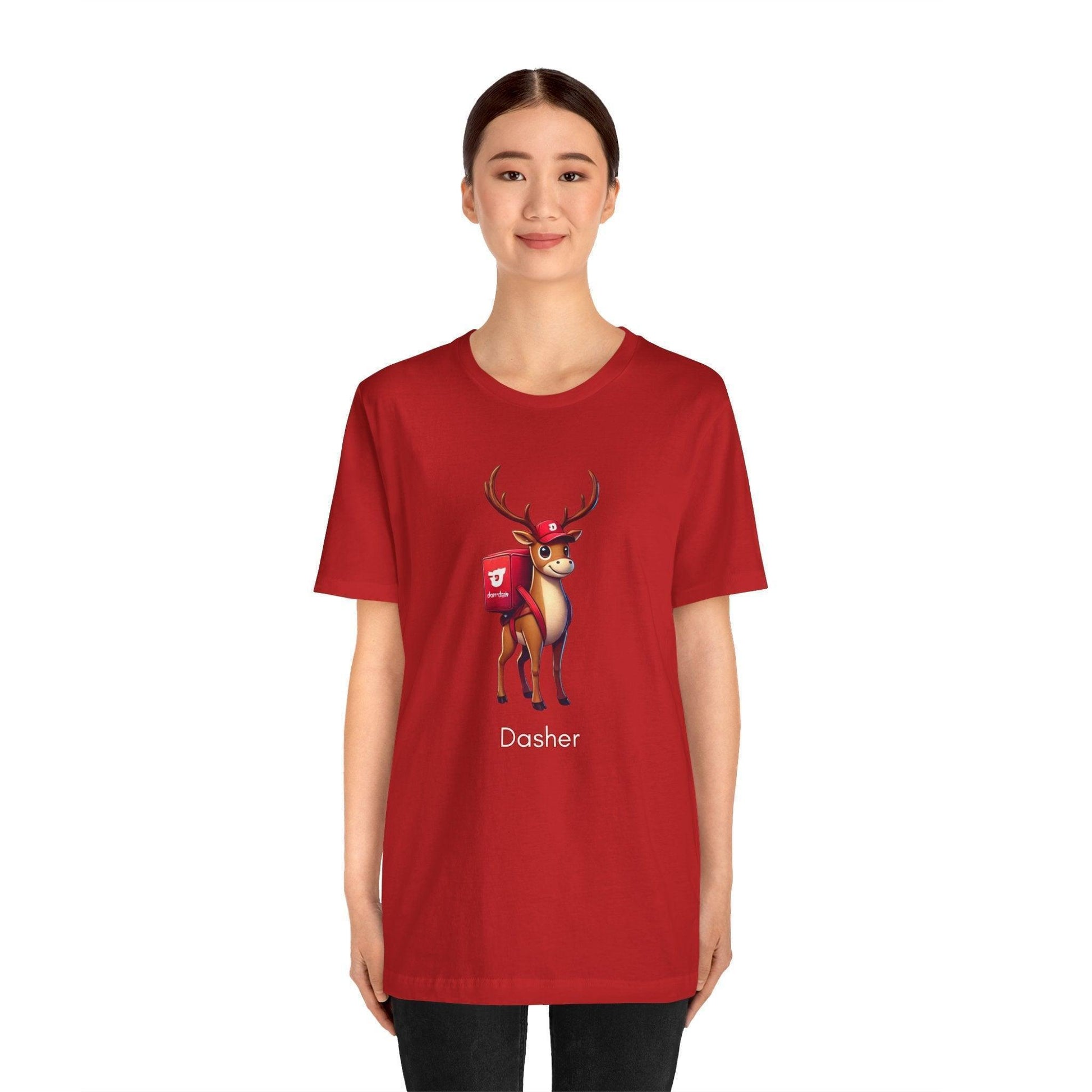 🎅 Dasher's Side Hustle 🍕 Unisex Tee ✨ Dasher's delivering more than holiday cheer! - Whippie's