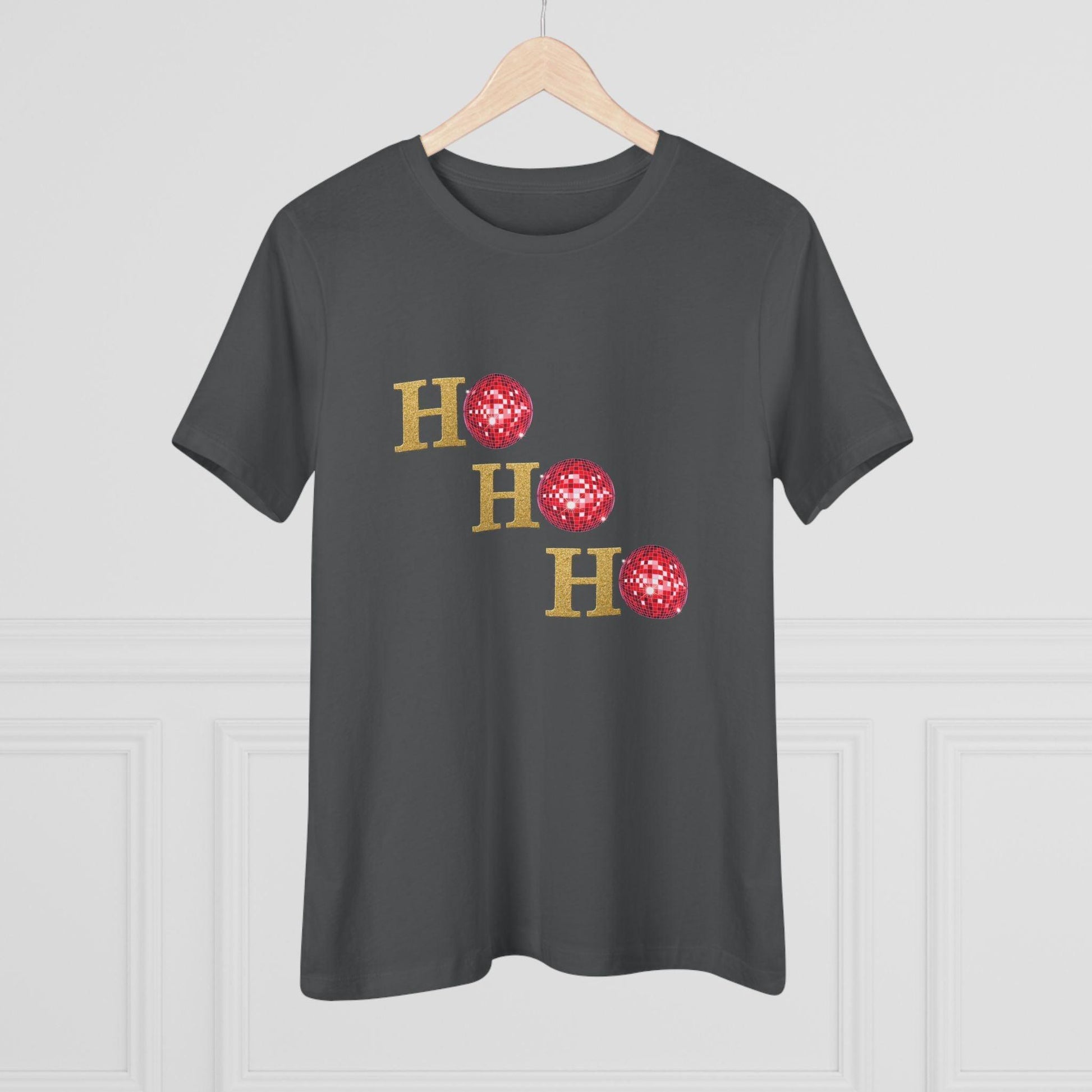 Ho Ho Ho ✨ Women's Softstyle Tee (with Disco Ball O's!) - Whippie's