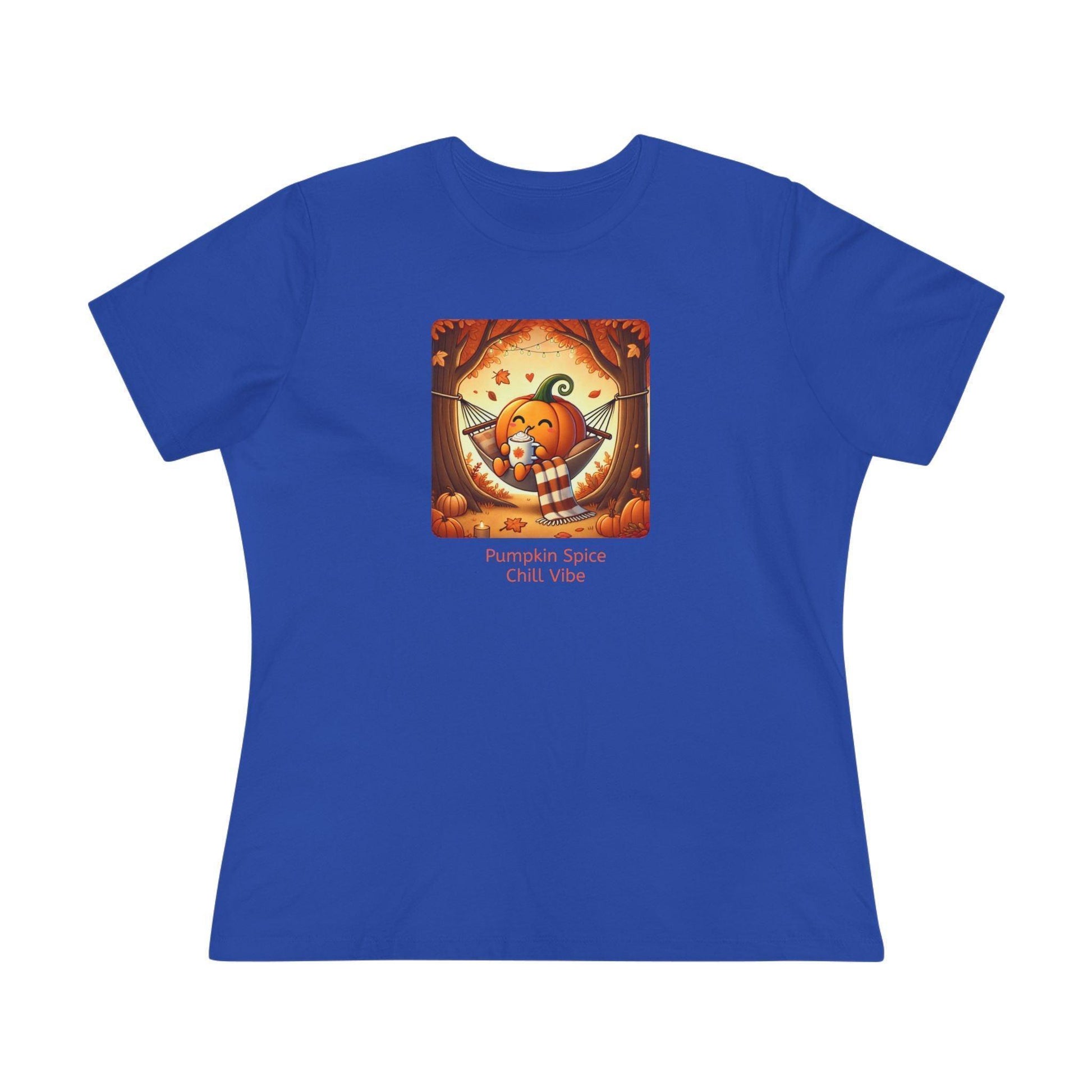 Pumpkin Spice, Chill Vibe - Women's Softstyle Tee - Whippie's