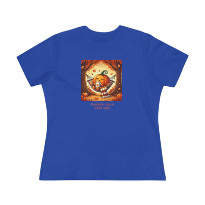 Pumpkin Spice, Chill Vibe - Women's Softstyle Tee - Whippie's
