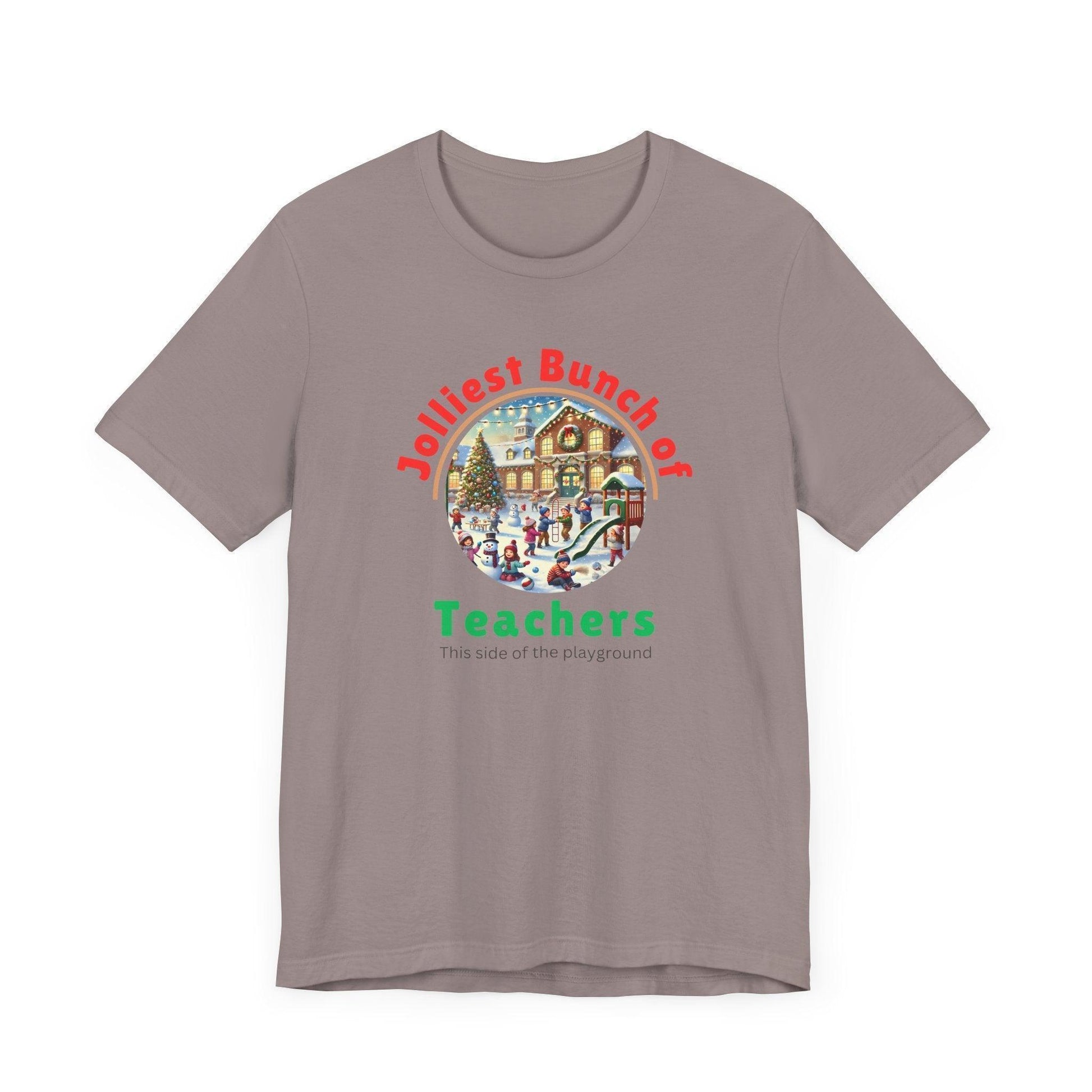 🌴 Jolly Bunch of Teachers ☀️ Unisex Jersey Tee 🧑‍🏫 - Winter Wonderland - Whippie's
