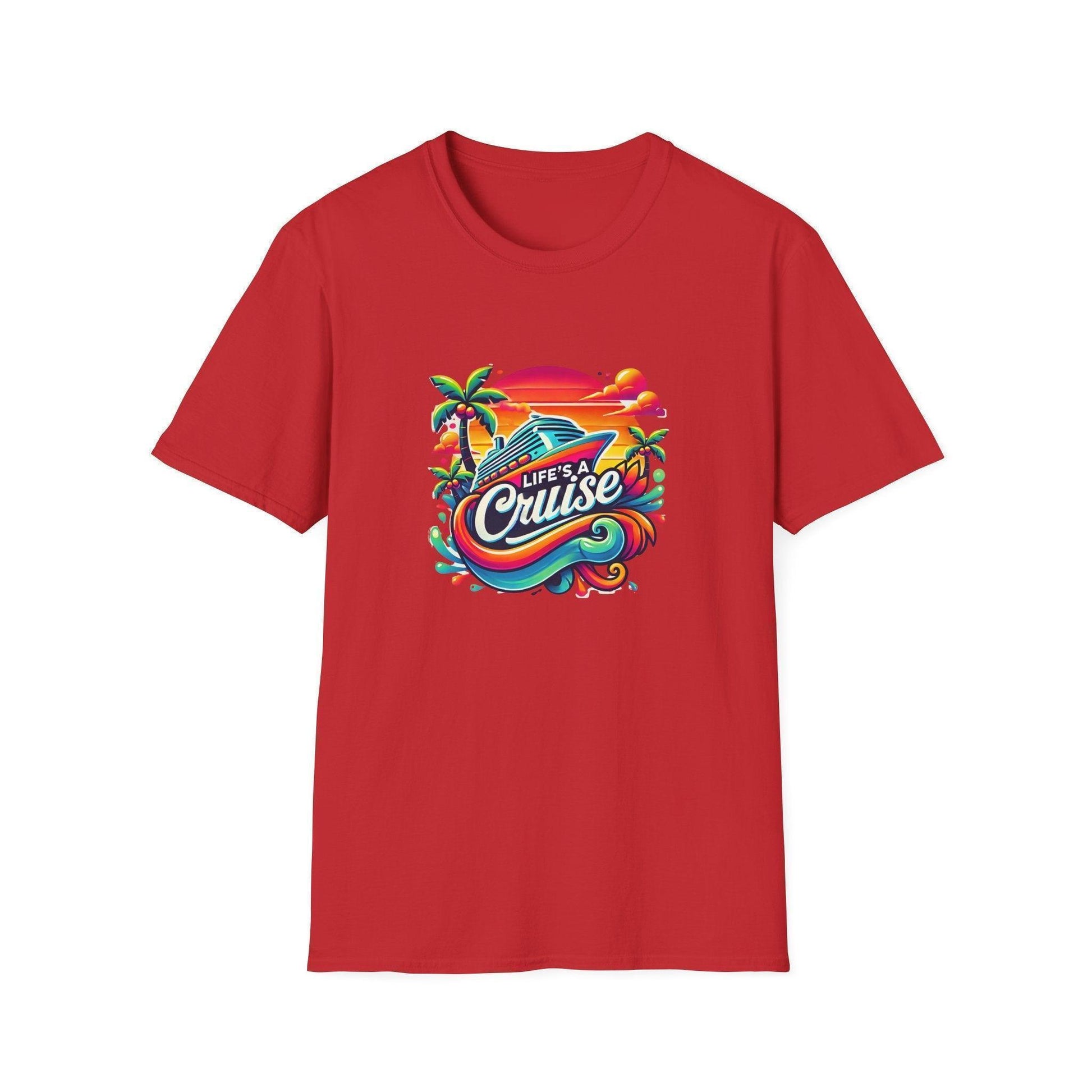 Life's a Cruise 🌊☀️🚢🌴 Unisex Tee - Whippie's