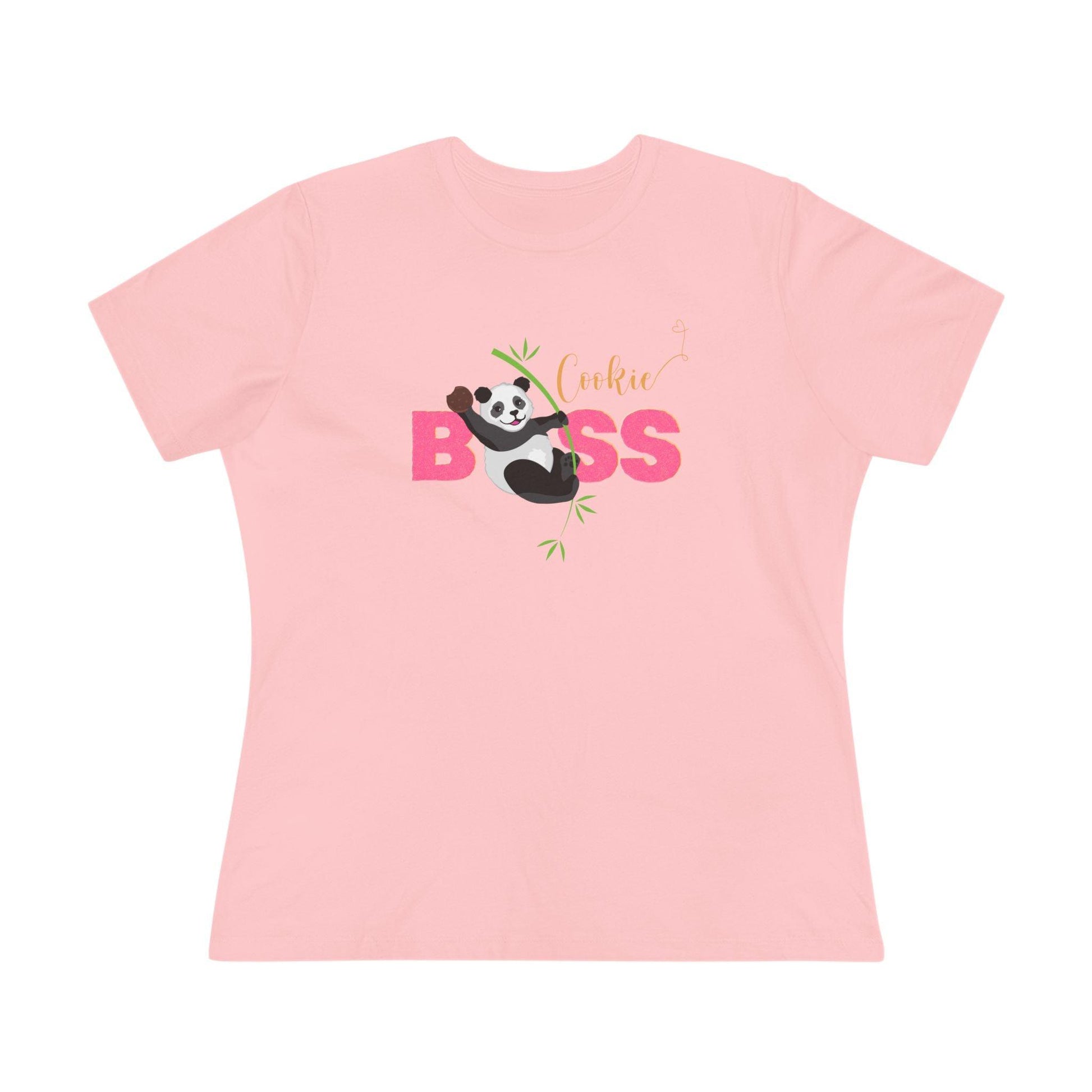 Cookie Boss Women's Tee - Panda-monium at the Cookie Booth! 🍪👑🐼 - Whippie's