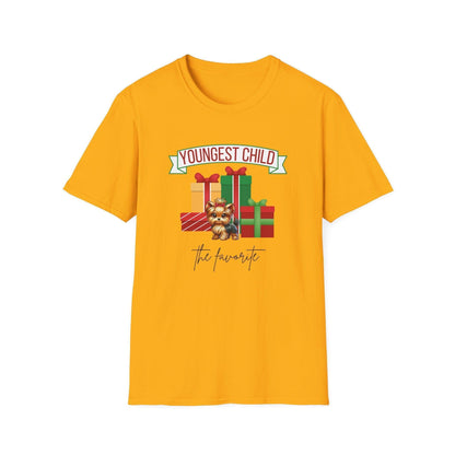 Youngest Child, The Favorite 🎁🐶 Yorkie - Unisex Tee! 🎁👑 - Whippie's