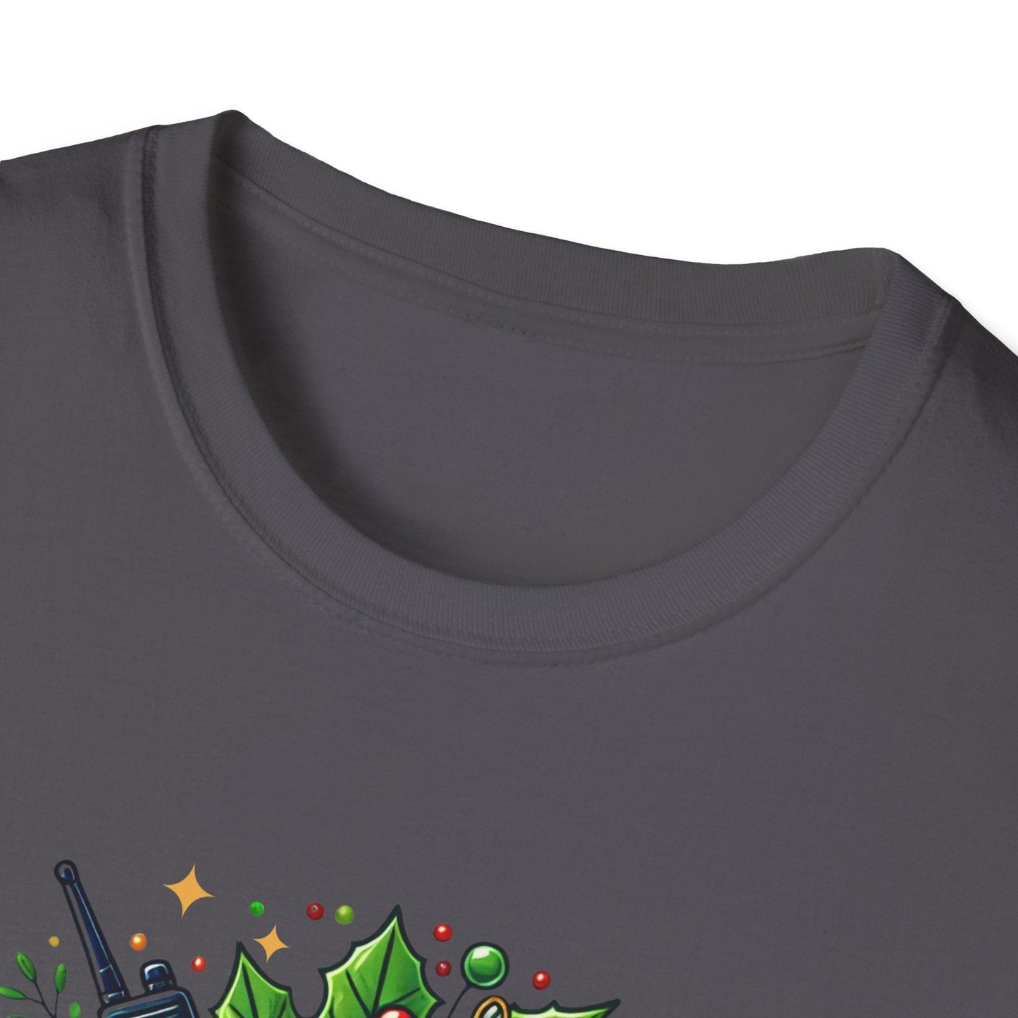 Santa's Favorite School Safety Officer Unisex Tee 🚨🎅 - Whippie's