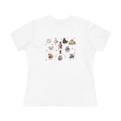 Nutcracker Magic Tee - A Holiday Spectacle! 🎄✨ Women's Softstyle Tee - Whippie's