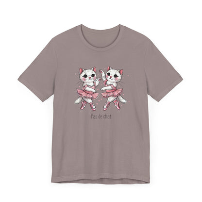 🐈‍⬛ Pas de Chat 🩰 Unisex Jersey Tee ✨ - Whippie's
