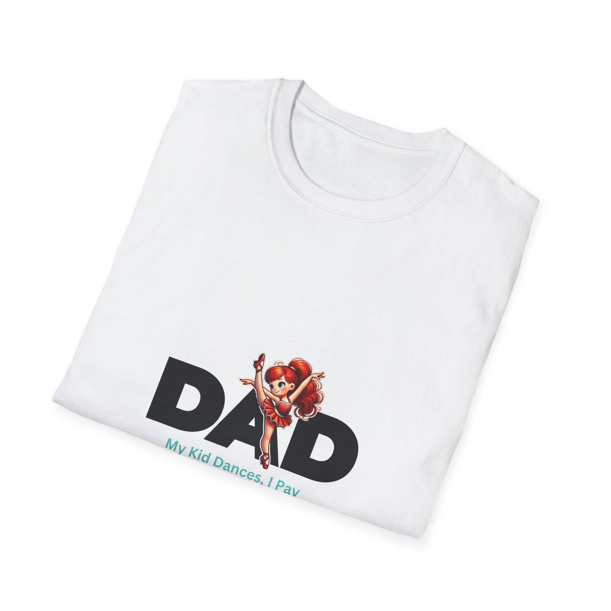 Dance Dad: Red Hair Dancer T-Shirt - Whippie's